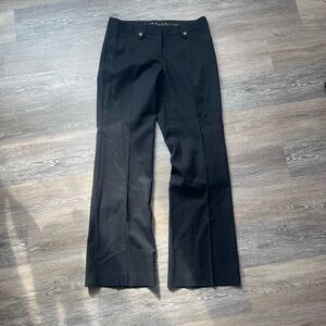 express y2k black flared trousers 🖤